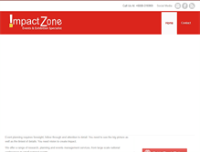 Tablet Screenshot of impactzone.com.my